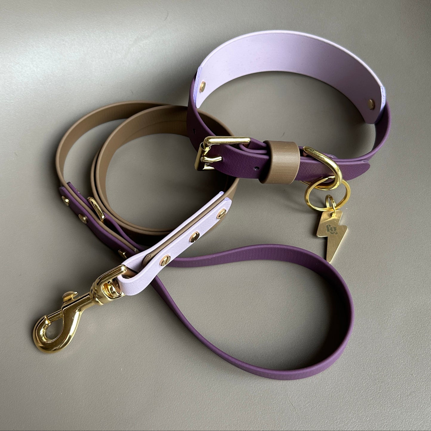 Amethyst BioThane® Hound Style Collar