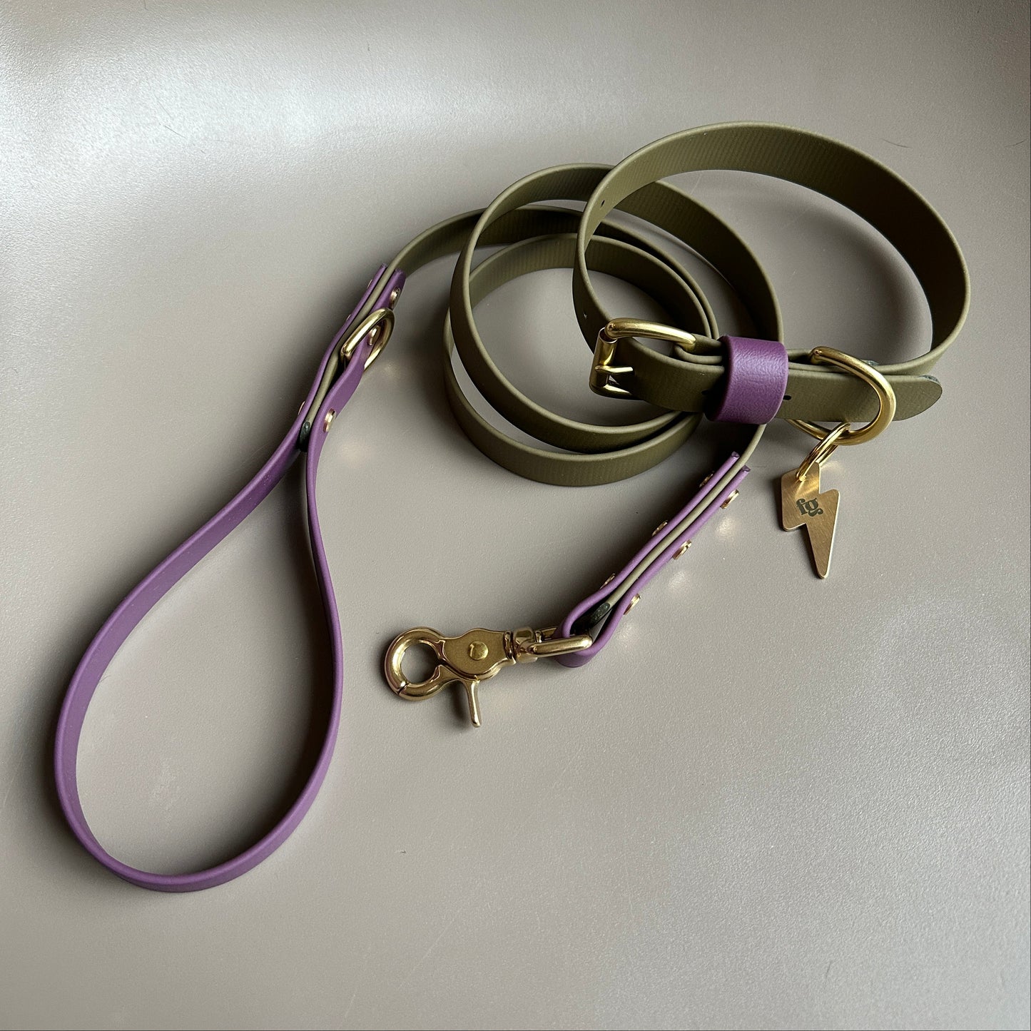 Dallas Colourblock BioThane® Collar