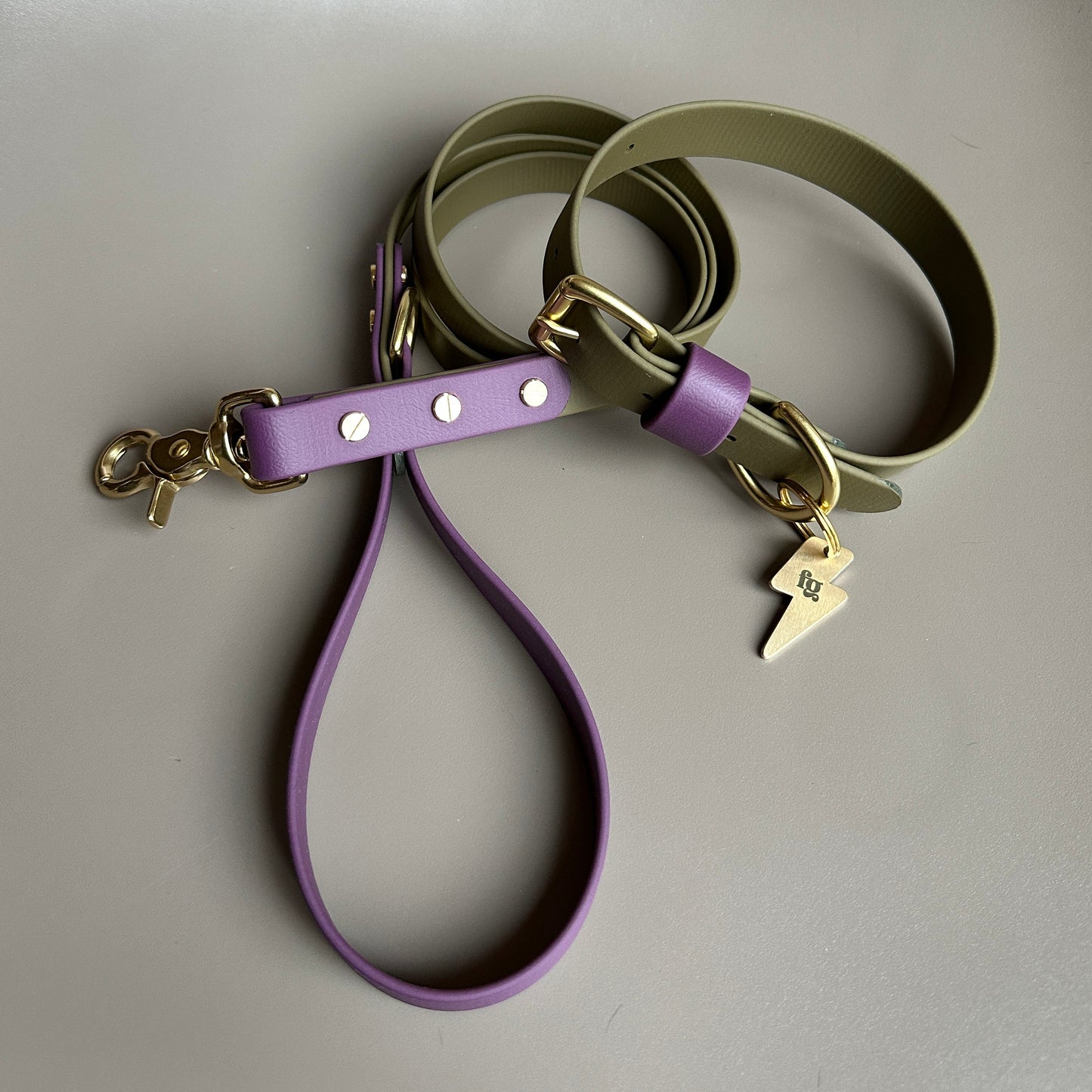 Dallas Colourblock BioThane® Collar