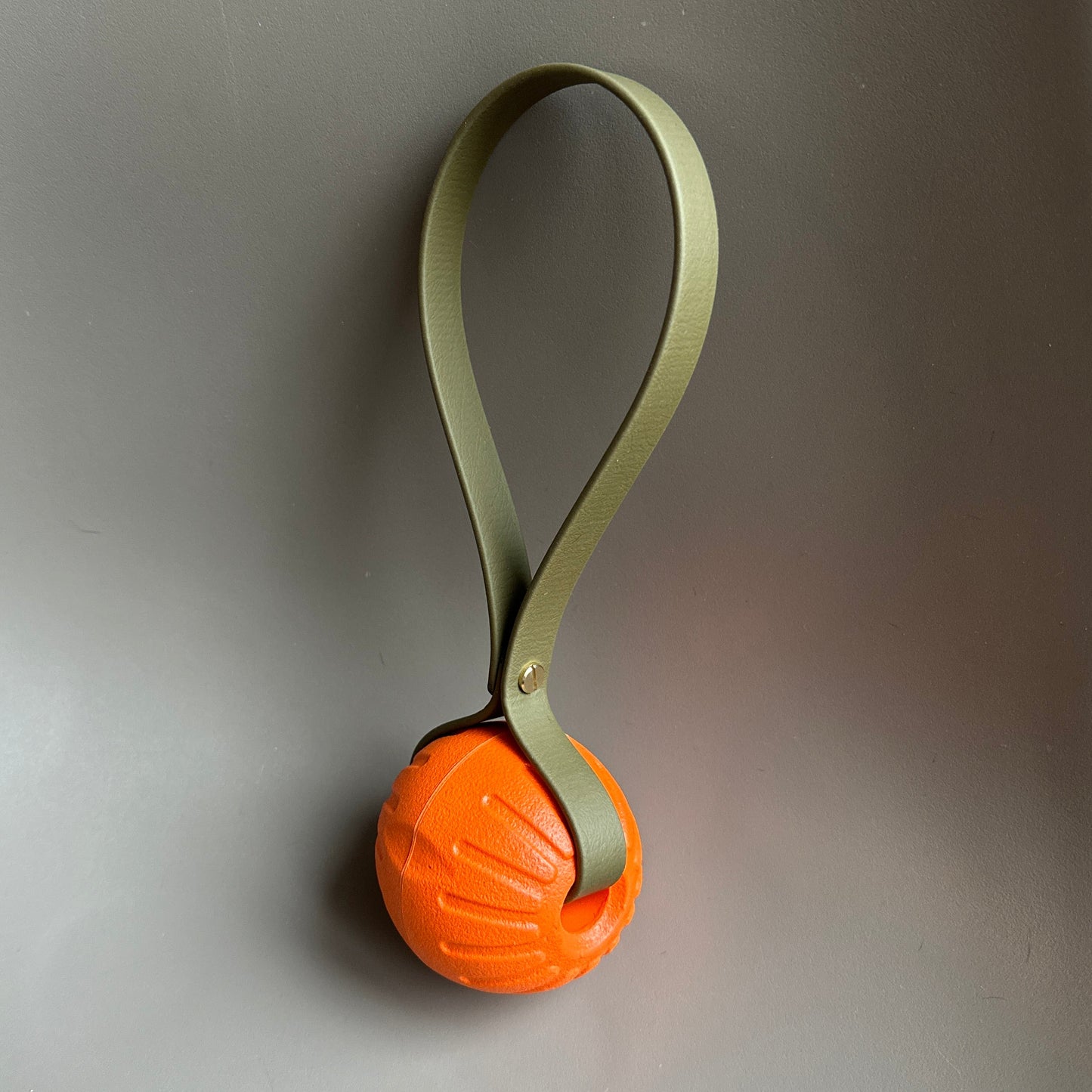 Tug Ball With BioThane® Handle