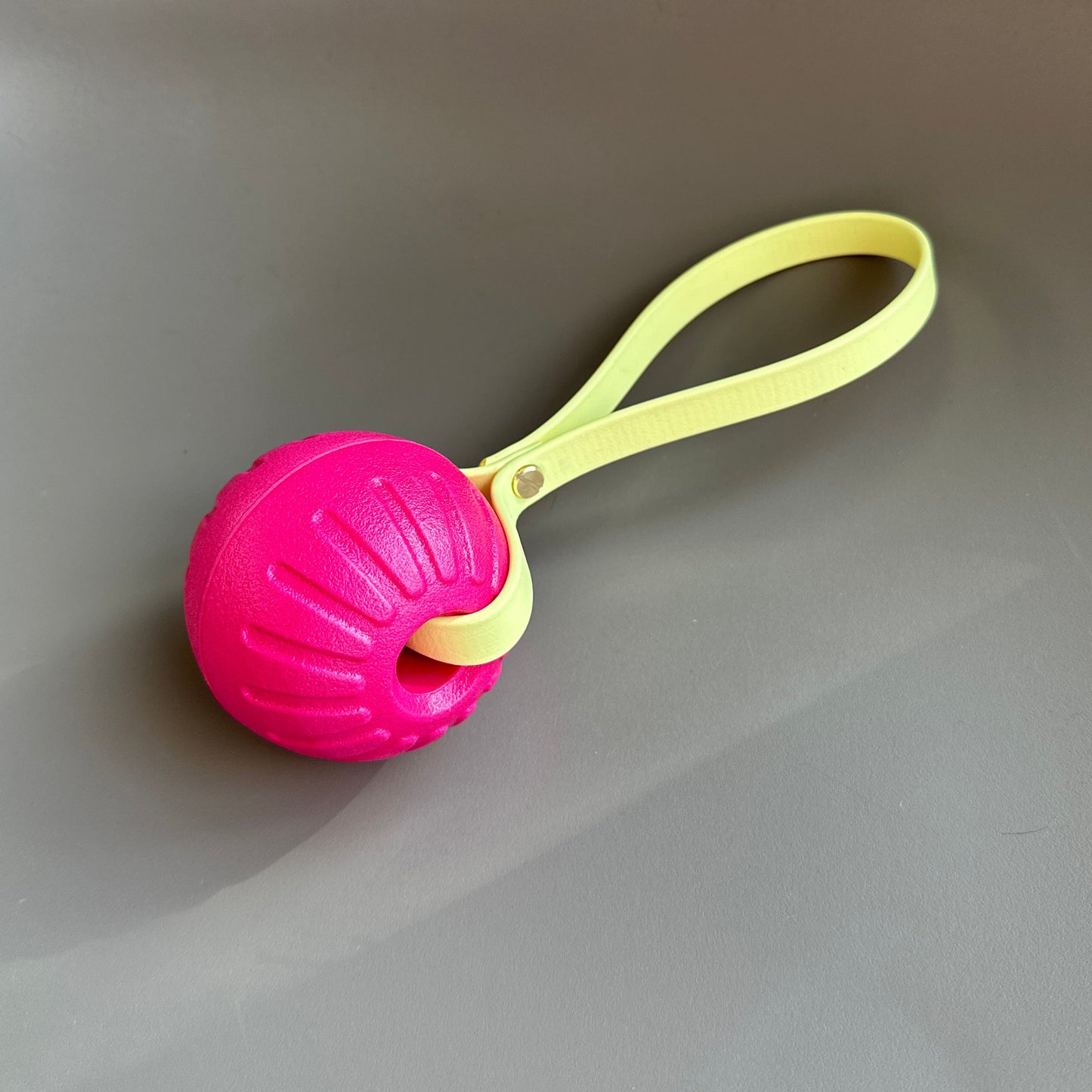 Tug Ball With BioThane® Handle