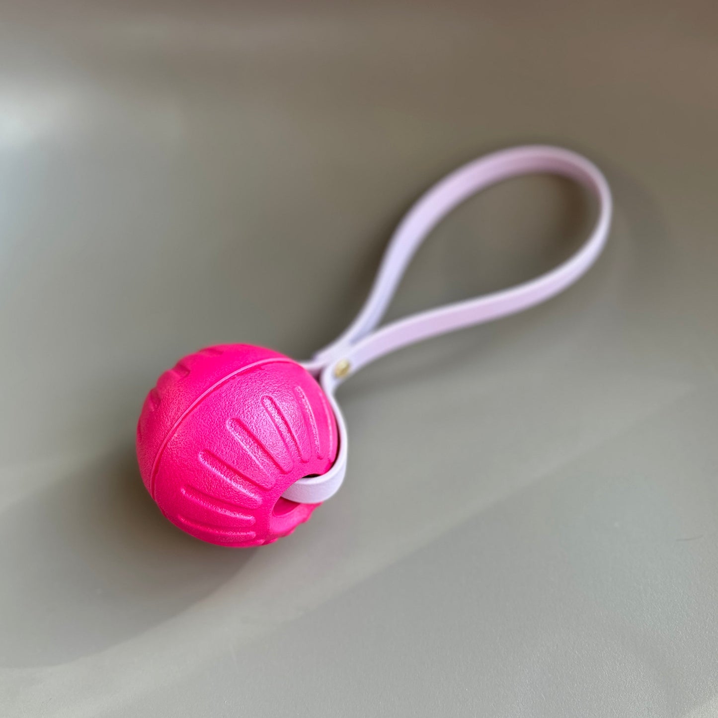 Tug Ball With BioThane® Handle