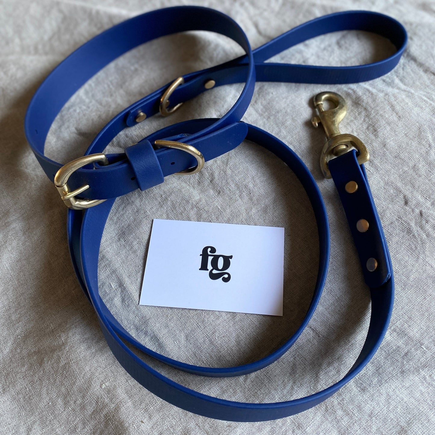 Cobalt Blue BioThane® Collar