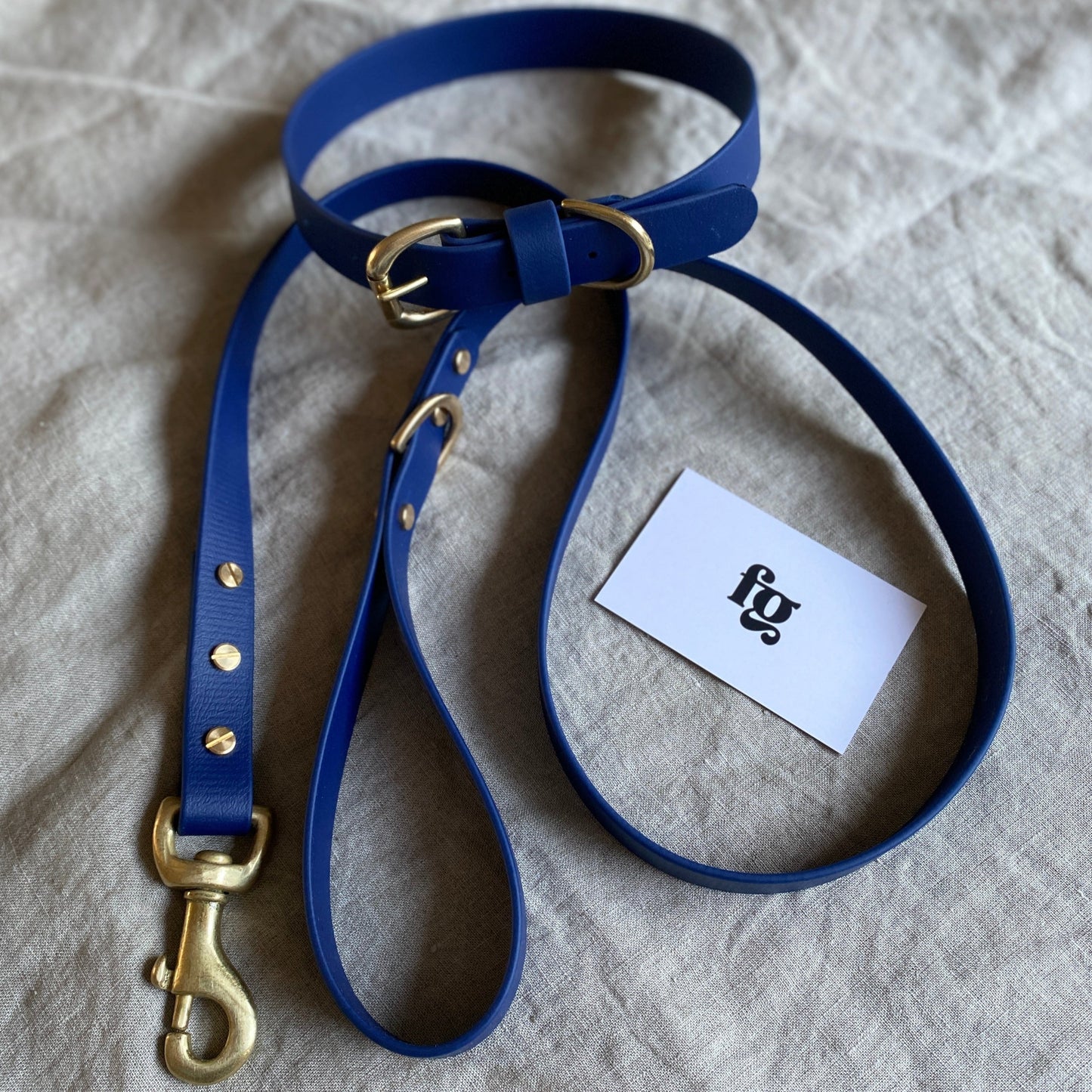 Cobalt Blue BioThane® Collar