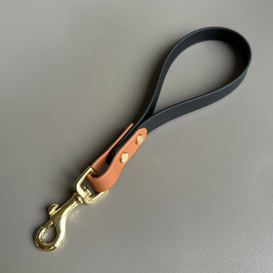 Castor Fire BioThane® Grab Handle Lead