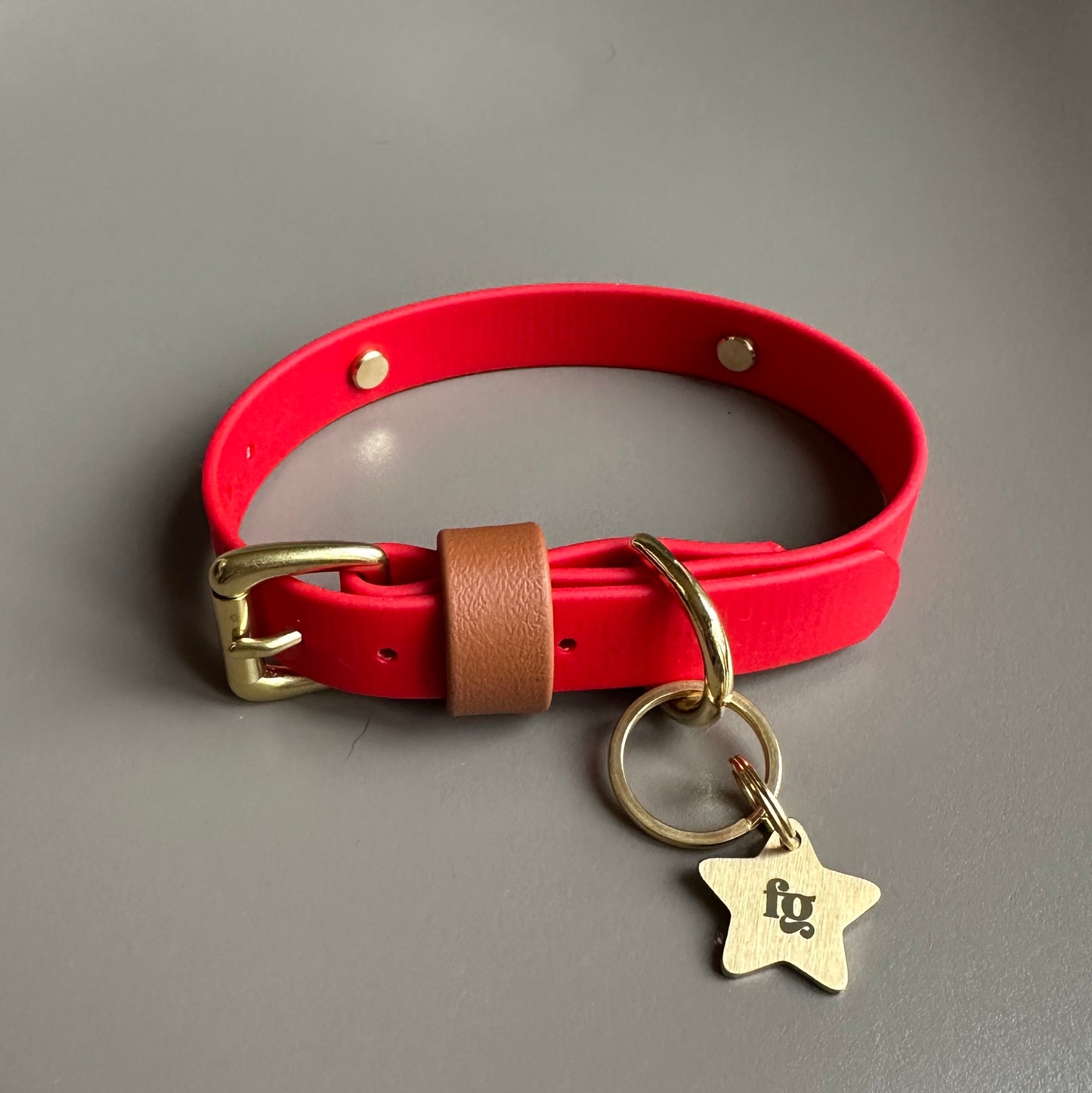 The Freddie Star Colourband BioThane® Collar
