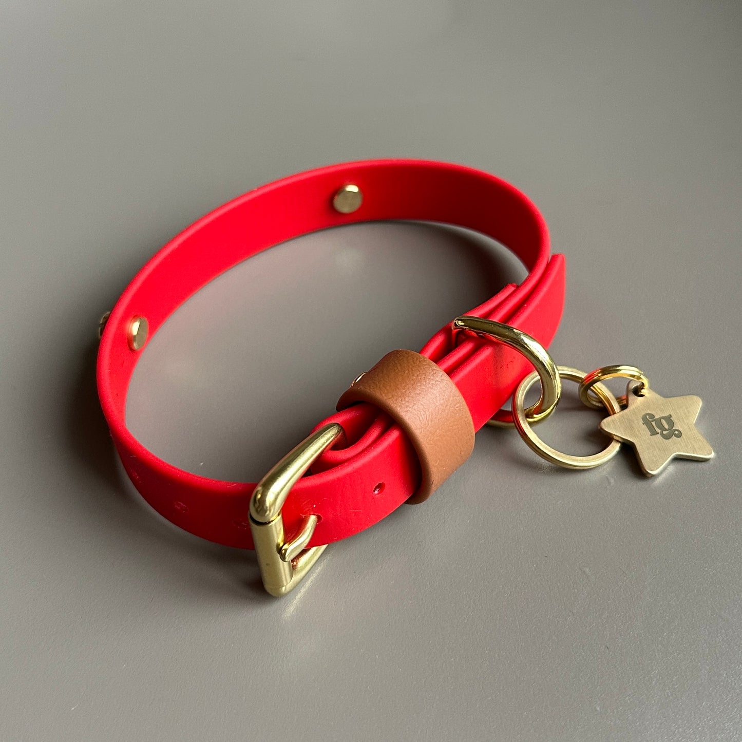 The Freddie Star Colourband BioThane® Collar