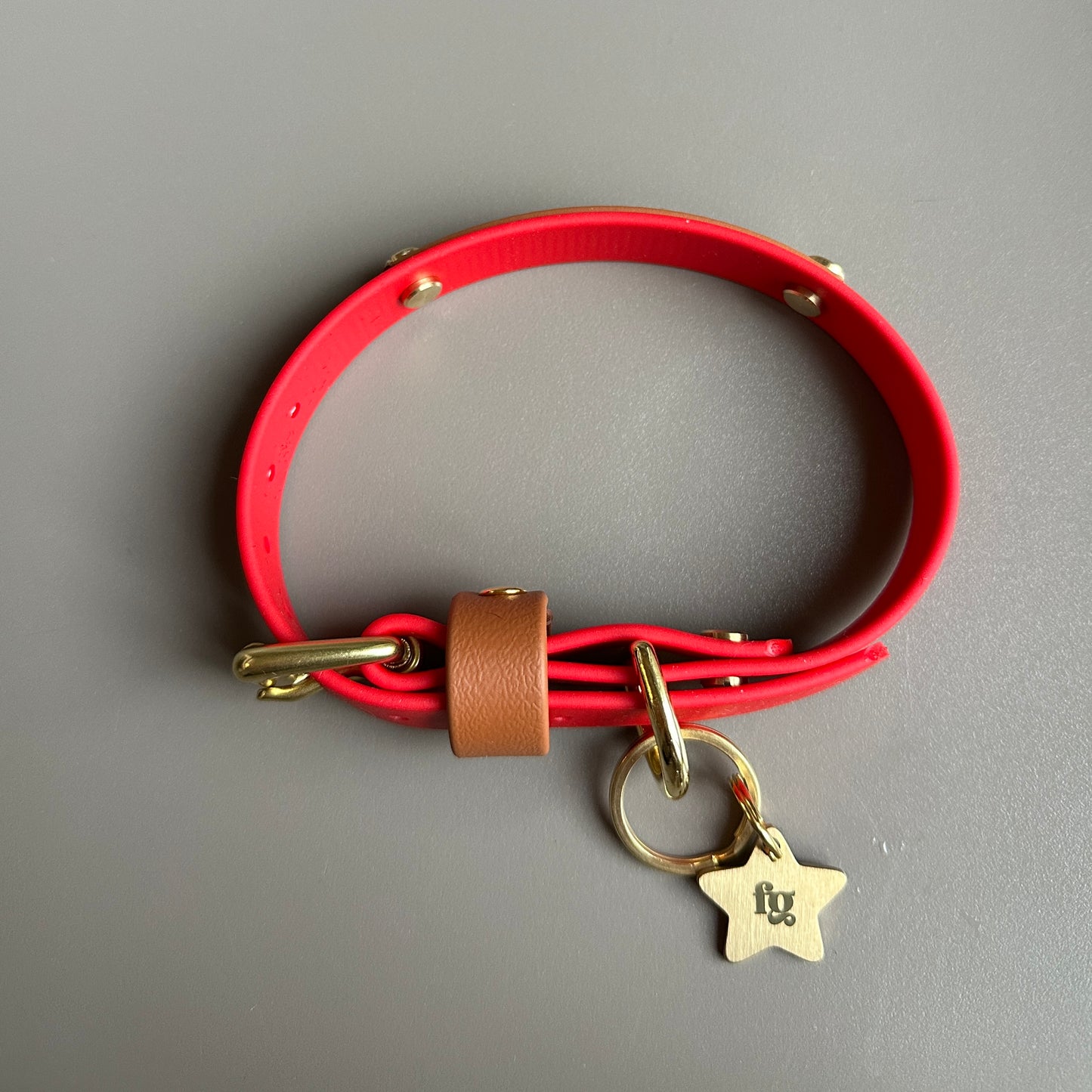 The Freddie Star Colourband BioThane® Collar