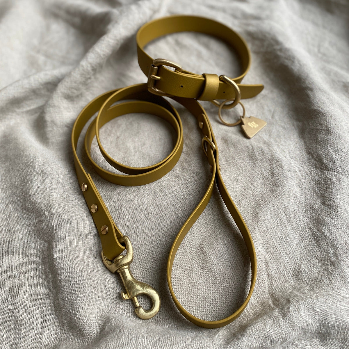 Gold BioThane® Collar – Franks Goods