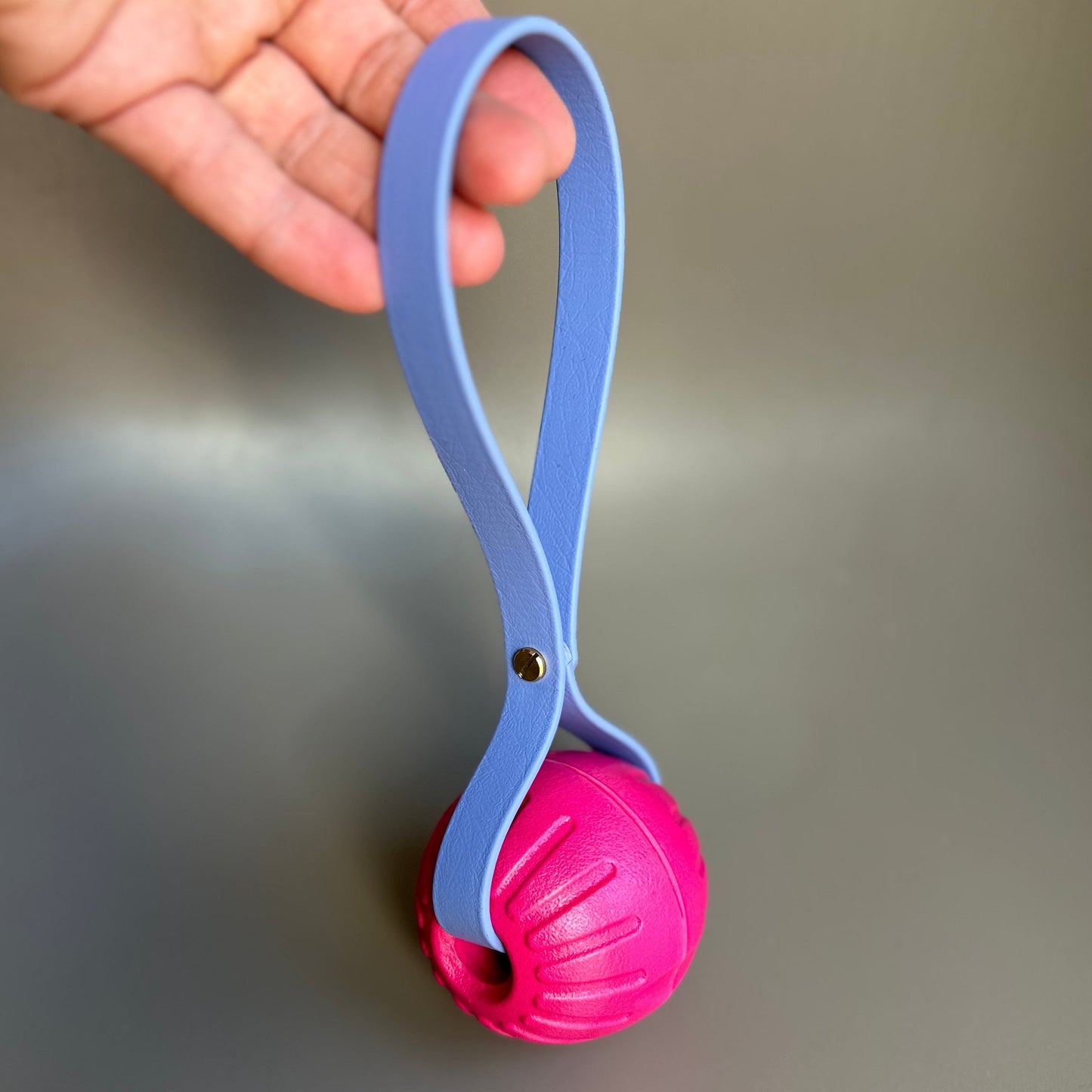 Tug Ball With BioThane® Handle
